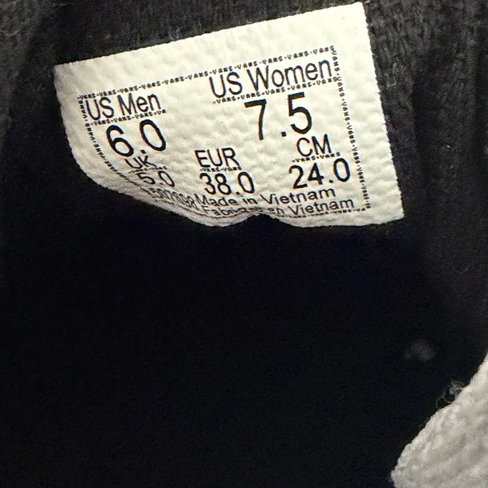 Vans Old Skool Valentine Hearts Sneakers Women’s Size 7.5 - Picture 10 of 10